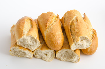 Gebrochenes Baguette