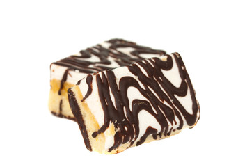 cake with chocolate