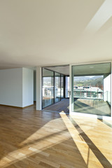 beautiful new apartment, view of the veranda from the room