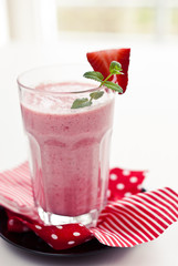 Fruit milk shake