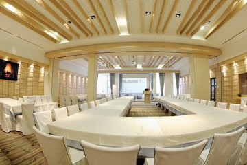 Empty business conference room