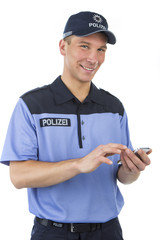 Polizei in Uniform