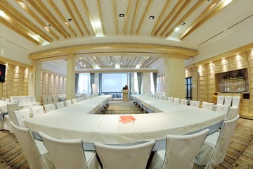 Empty business conference room
