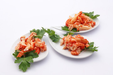 Trio de langoustines