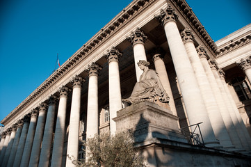 Palais Brongniart à Paris.