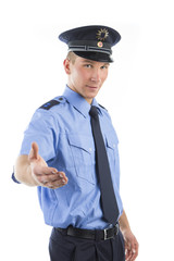 Polizei in Uniform