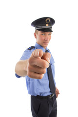 Polizei in Uniform