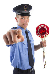 Polizei in Uniform