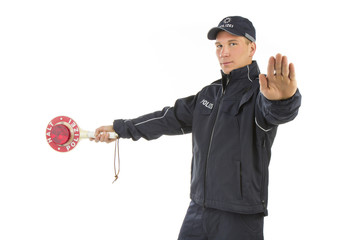 Polizei in Uniform
