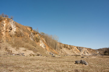 alter Steinbruch bei Rübeland im Harz