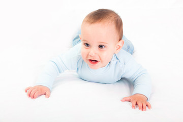 Little Child on the Bed