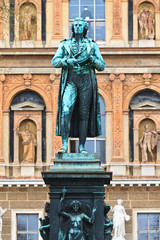Obraz premium Friedrich Schiller Statue