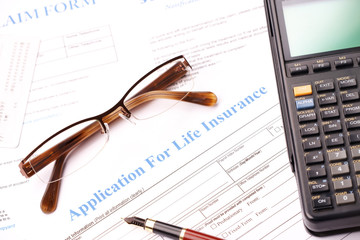Life insurance application form