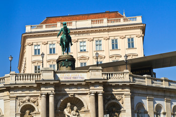 Fototapeta na wymiar Wiedeń Pałac Albertina