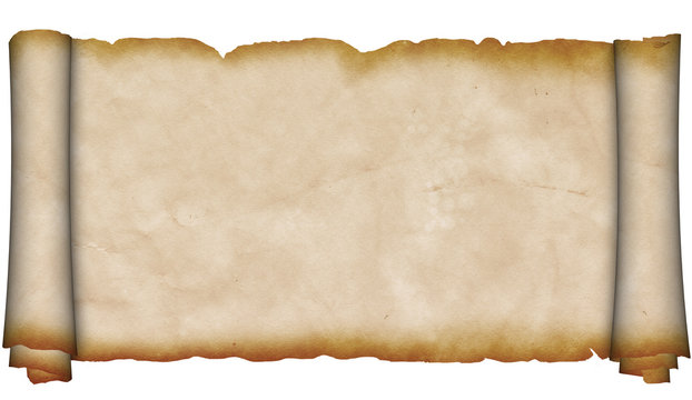 Ancient scrol of parchment.