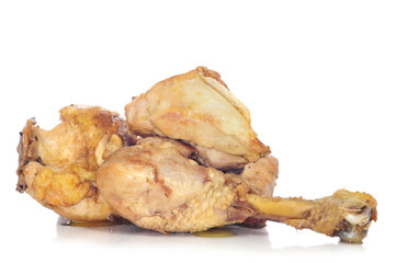 roasted chicken leg