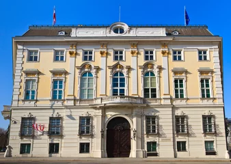 Fotobehang Office of the federal chancellor of Austria in Vienna © Zechal