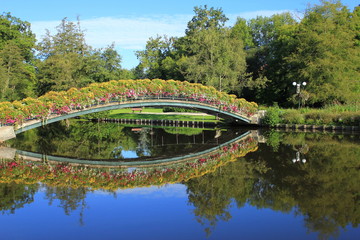 Bridge of flowers