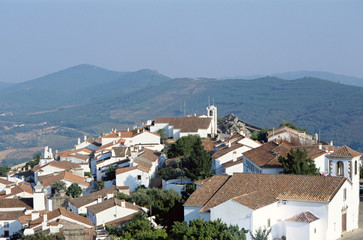 Fototapeta na wymiar Overview of Marvao village in Portugal