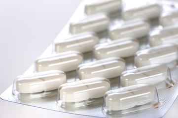 Pillen in Verpackung