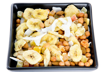 Mixed goodies in a bowl