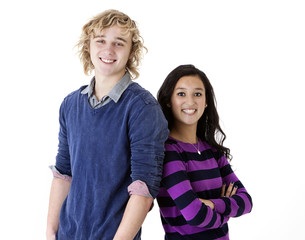 successful young couple