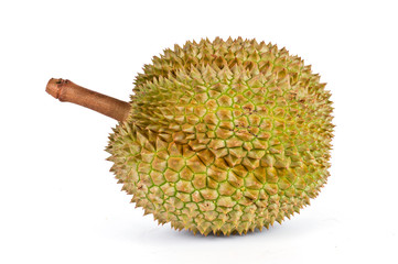Durian isolated on white background