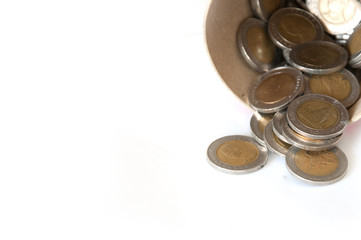 coin money /money stock  thai bath