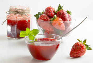 strawberries marmalade
