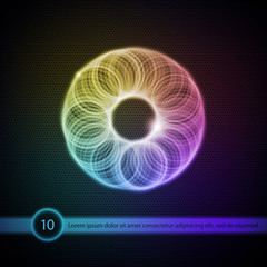 Colorful Banner with space for Your text