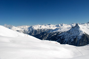 Paesaggio alpino, Vorarlberg, Austria