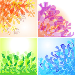 Floral backgrounds