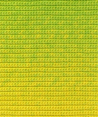 Yellow background - crochet