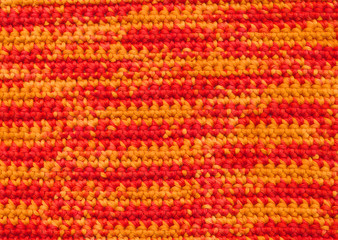 Background - crochet - variegated yarn