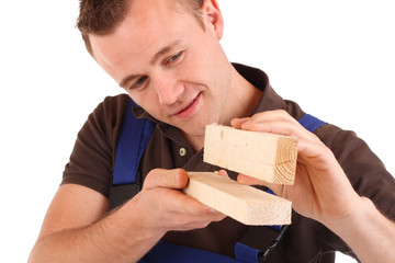 Handwerker beim Arbeiten
