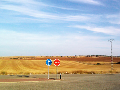 contradiction on the road