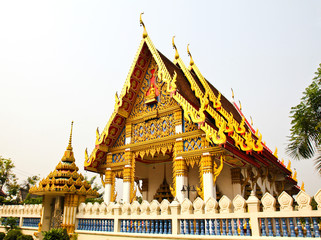 Beautiful Thai Temple , Bangkok,Thailand.