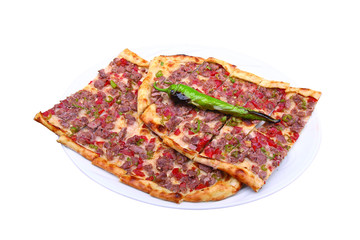 kuşbaşılı pide