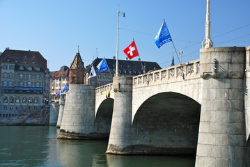 Mittlere Brücke, Basel, Switzerland