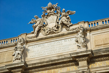 RomeTheTrevi Fountain, one of the most famous in the world