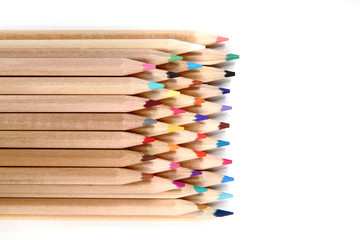 Naklejka premium color crayons