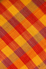 Colorful luxury and expensive cotton clothes