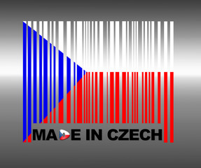 Fototapeta na wymiar Made in Czech Republic.