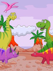 Dinosaur cartoon