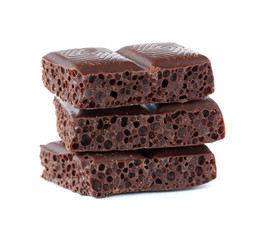 Aerated chocolate.