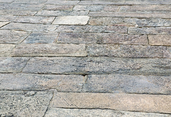 ancient stone pavement