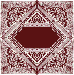 Obraz premium retro stamp