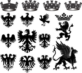 heraldic set