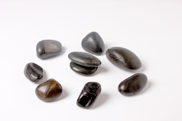 Ein Kreis aus Steinen