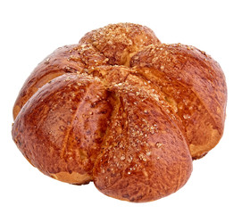 sandwich bun with isolated on white background